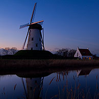 Schellemolen, next to the Damse Vaart, Damme, Belgium