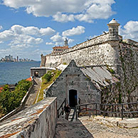 The Castillo del Morro / Morro Castle / Castillo de los Tres Reyes Magos del Morro, fortress guarding the entrance to Havana bay, Cuba