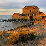 The Ambleteuse fortress built by Vauban, Côte d'Opale, France