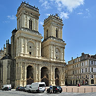 The Auch Cathedral / Cathédrale Sainte-Marie d'Auch at Auch, Gers, Pyrenees, France