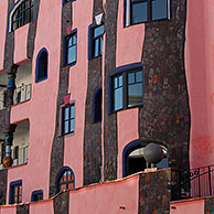 The Green Citadel of Magdeburg by Friedensreich Hundertwasser, Germany