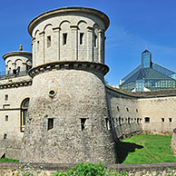 Ancient fortress Vauban / Fort Thüngen at Kirchberg, Luxembourg