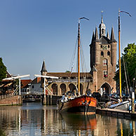 Windmill Den Haas at Zierikzee, the Netherlands